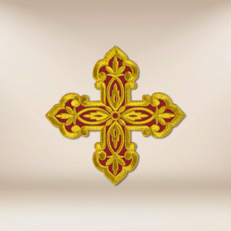 Application brodée Croix