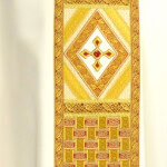 Chasuble liturgique brodée