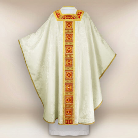 Chasuble liturgique brodée classique