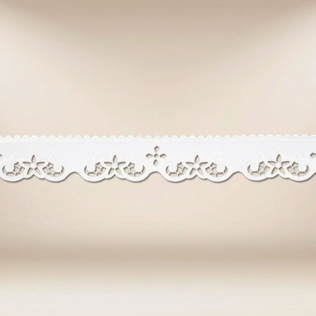 Dentelle brodée liturgique