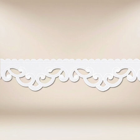 Dentelle brodée liturgique