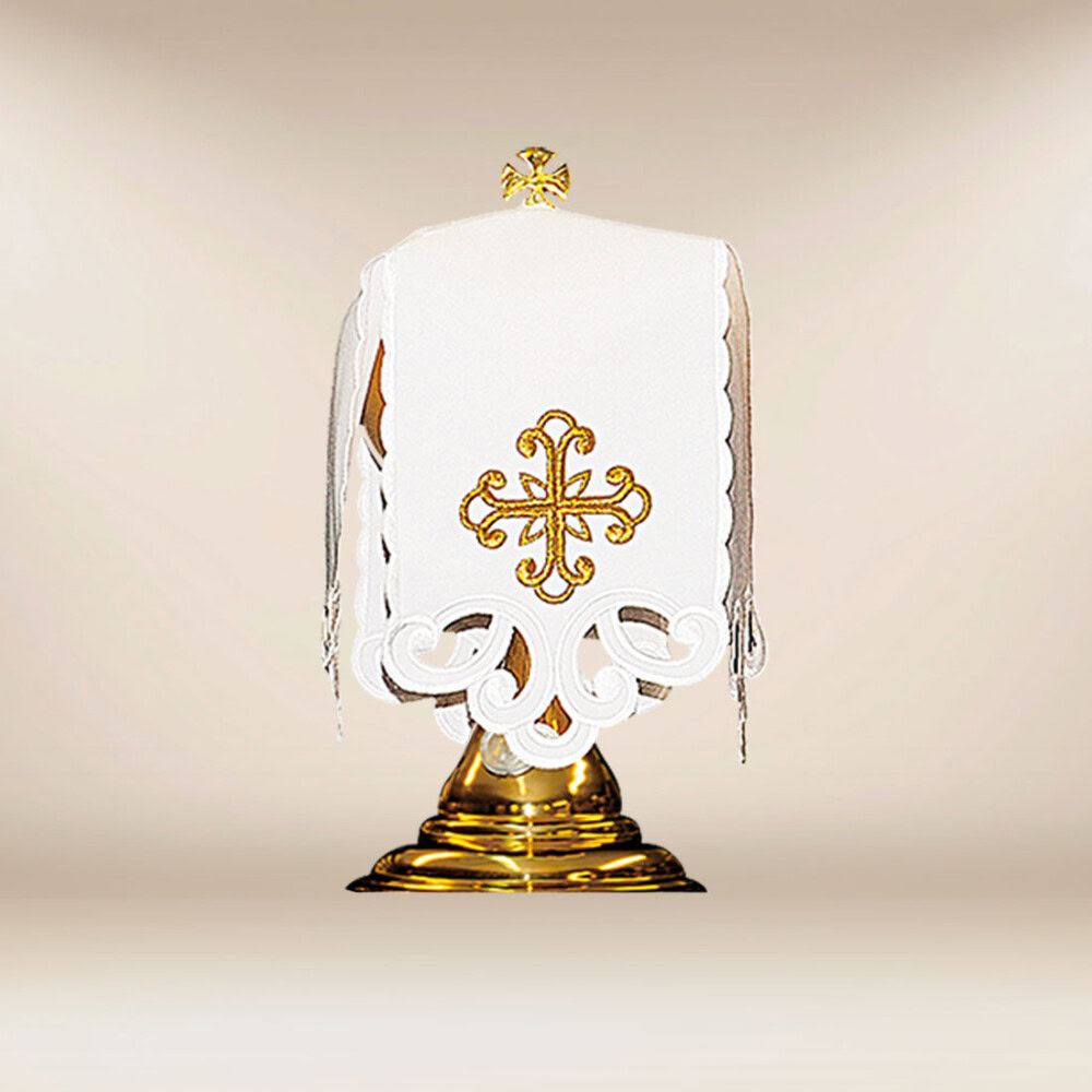 Voile de ciboire brodé
