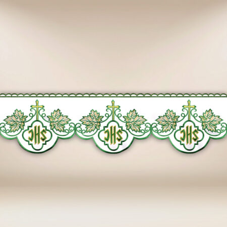 Dentelle brodée IHS