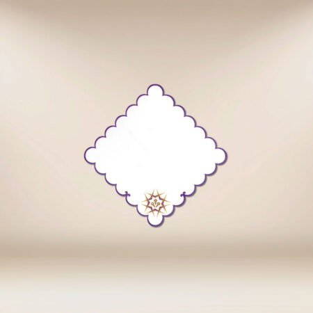 Serviette brodée de Carême 32×32