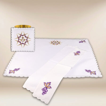 Linge de calice de Carême