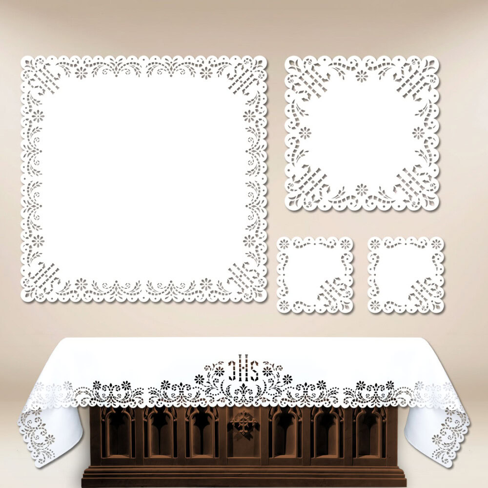 ensemble d’autel ajouré