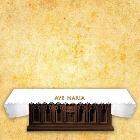 Nappe d’autel imprimée Ave Maria