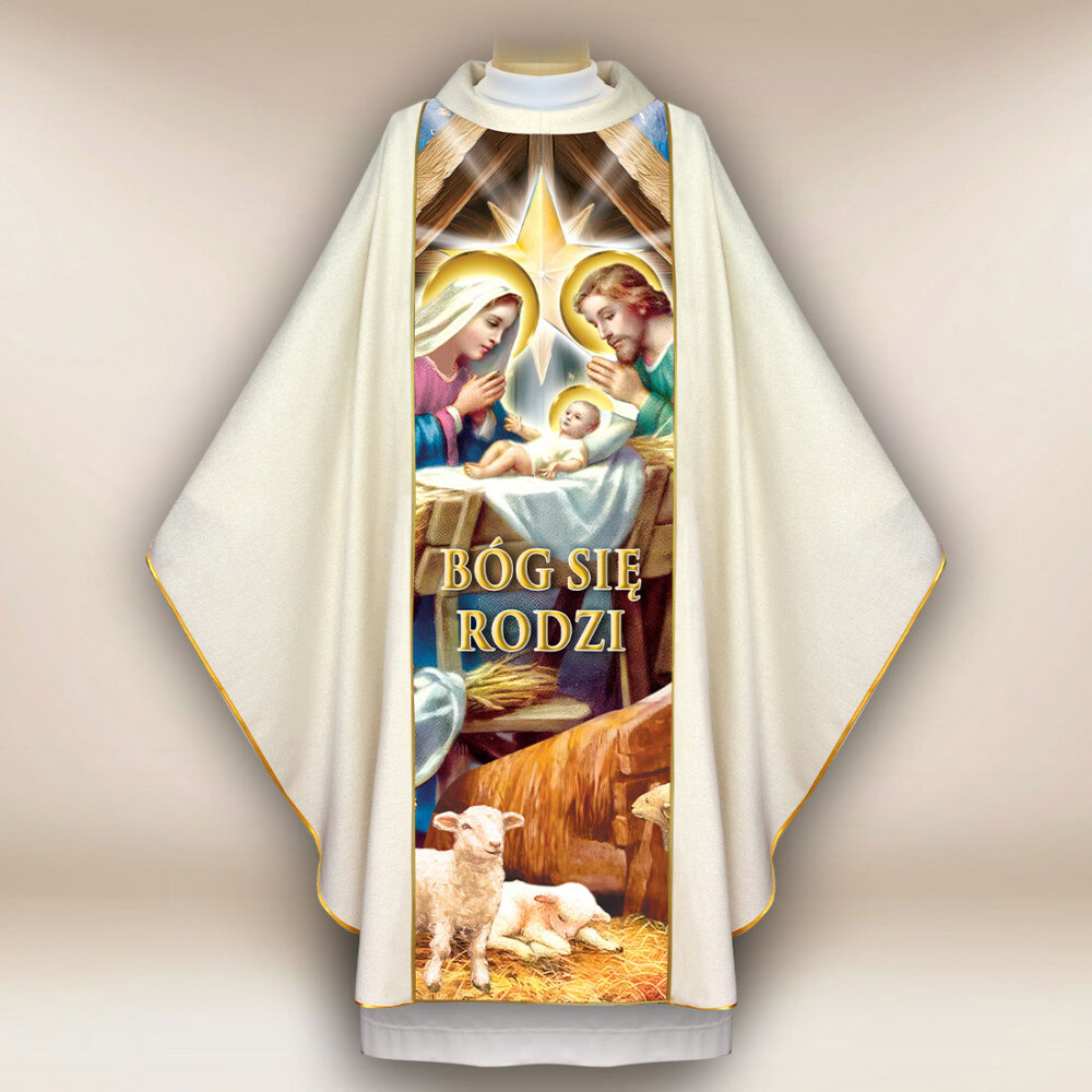 Chasuble photo pour Noël