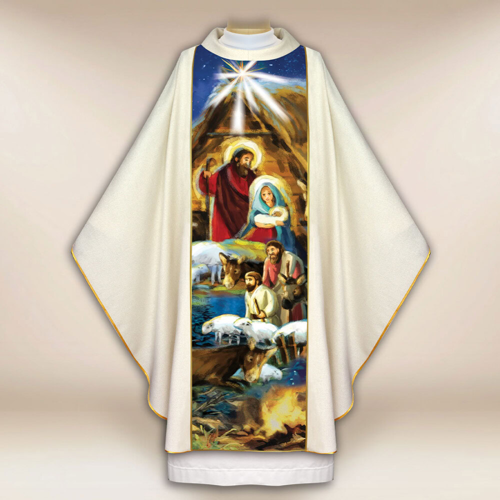Chasuble photo pour Noël