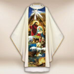 Chasuble photo pour Noël