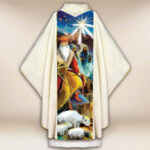 Chasuble photo pour Noël
