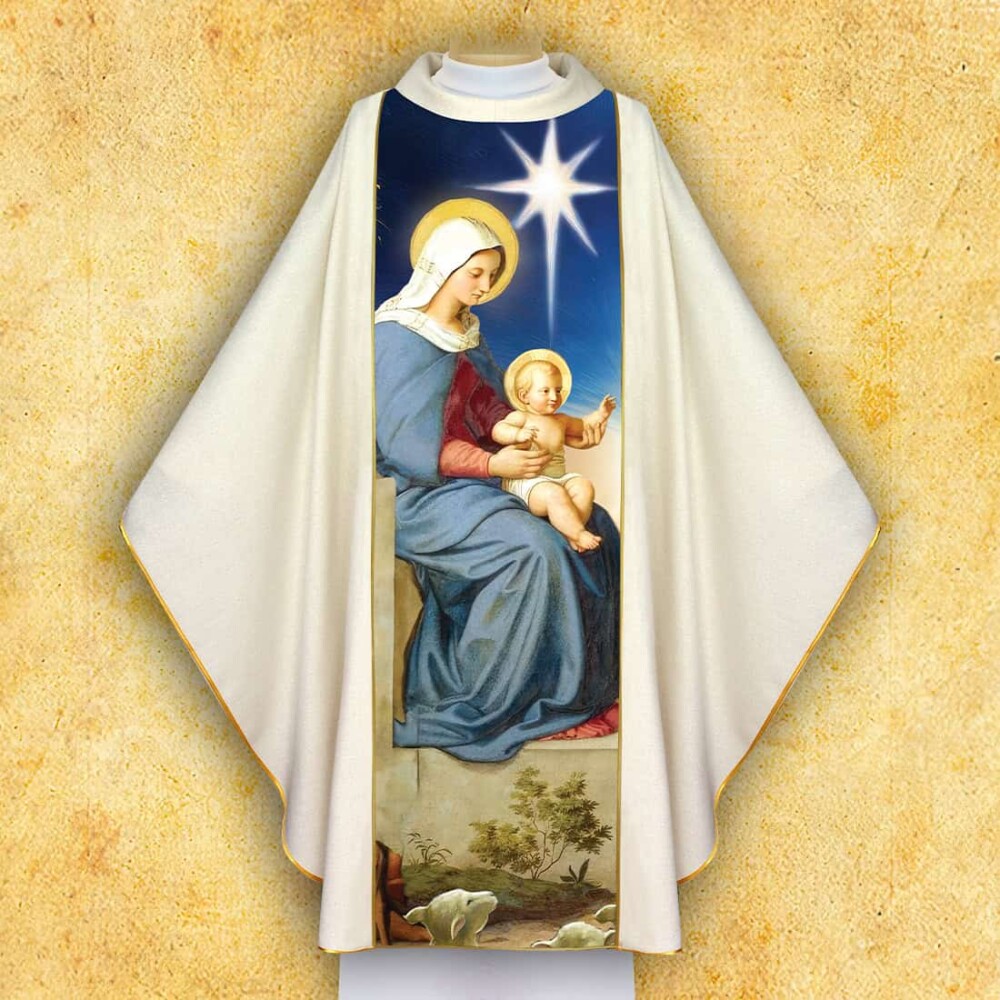 Chasuble photo pour Noël