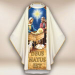 Chasuble photo pour Noël