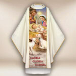 Chasuble photo pour Noël