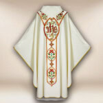 Chasuble brodée pour Noël