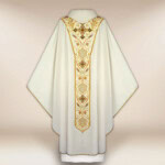 Chasuble brodée pour Noël