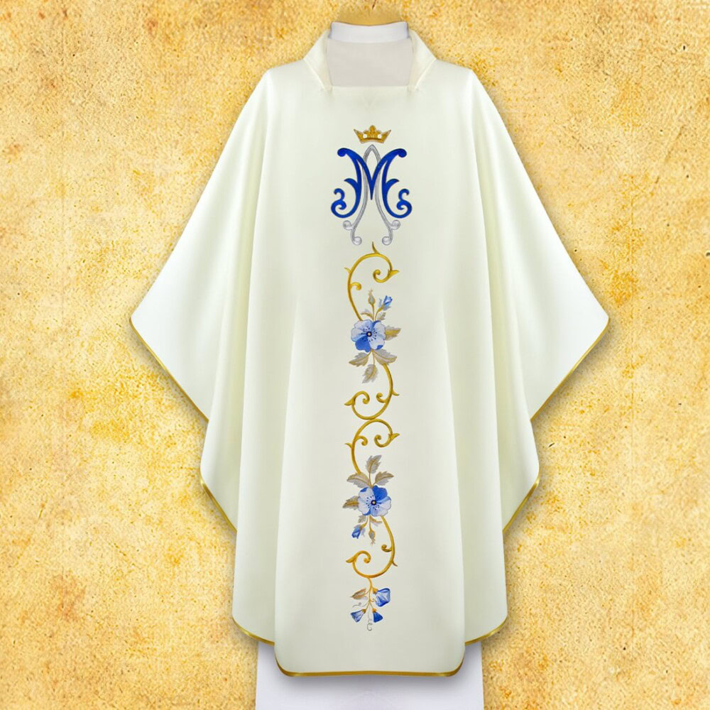 Chasuble brodée Maryjny