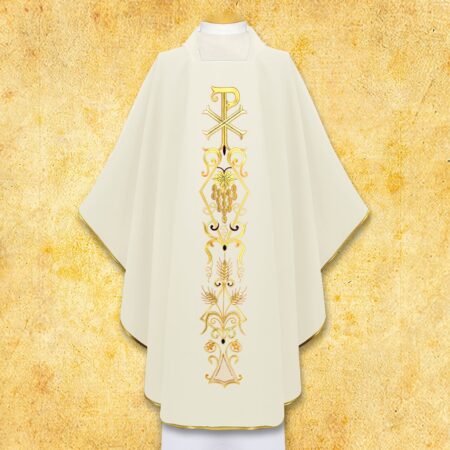 Chasuble liturgique PX écru