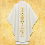 Chasuble liturgique PX écru