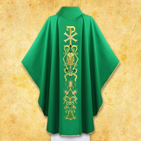 Chasuble liturgique PX vert