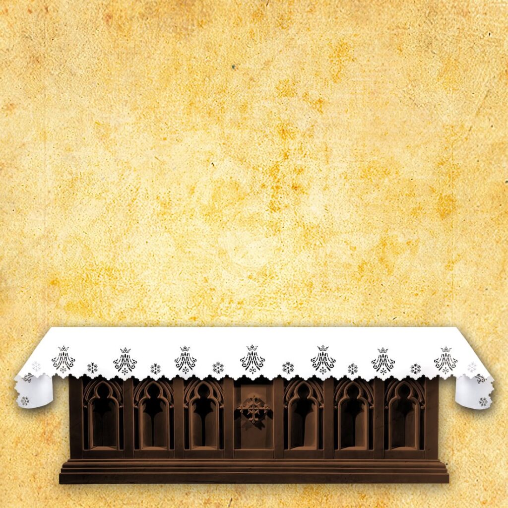 Nappe d’autel ajourée Misterium Matki Bożej