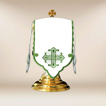 Voile de ciboire vert