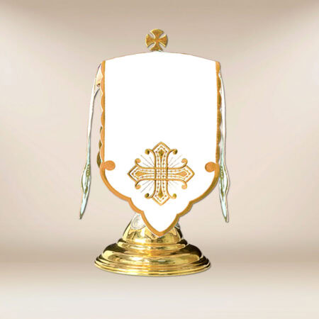 Voile de ciboire liturgique doré