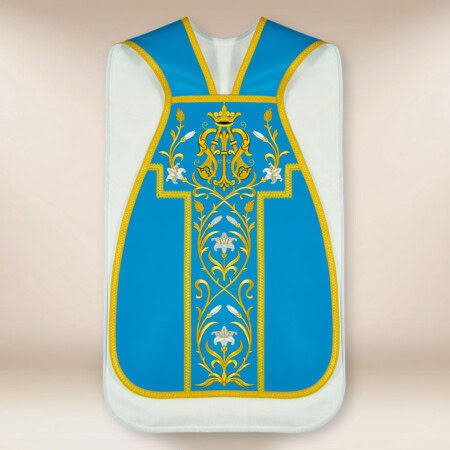 Chasuble brodée romaine Maryjny