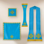Chasuble brodée romaine Maryjny
