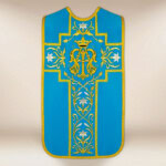 Chasuble brodée romaine Maryjny