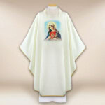 Chasuble avec image Cœur de Marie