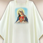 Chasuble avec image Cœur de Marie