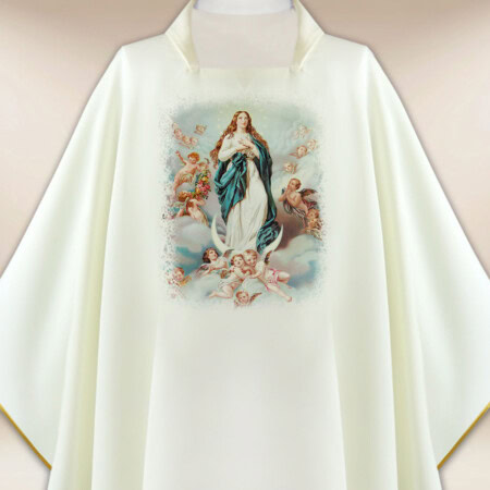 Chasuble avec l'image Mère de Dieu Assumée