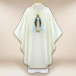 Chasuble avec l'image Mère de Dieu Immaculée