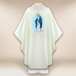 Chasuble avec image Mère de Dieu Immaculée