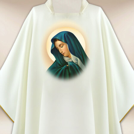 Chasuble avec l'image Mère de Dieu des Douleurs