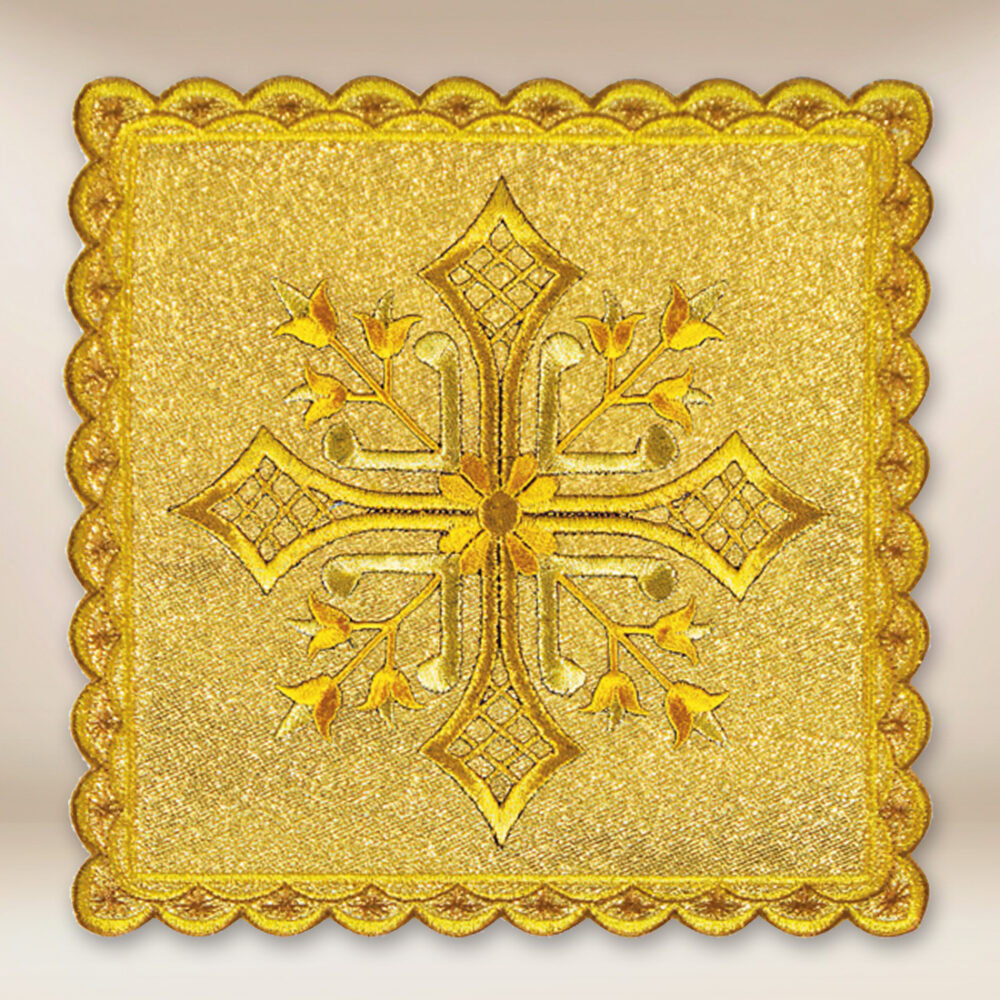 Pale brodée dorée