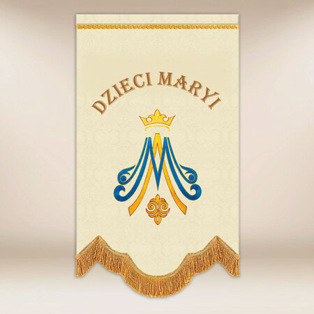 Mini drapeau Notre-Dame Immaculée