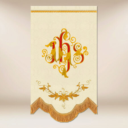 Mini drapeau brodé IHS