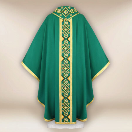 Chasuble liturgique brodée