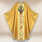 Chasuble avec l'image de Notre-Dame de Czestochowa