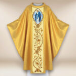 Chasuble avec l'image Mère de Dieu Immaculée
