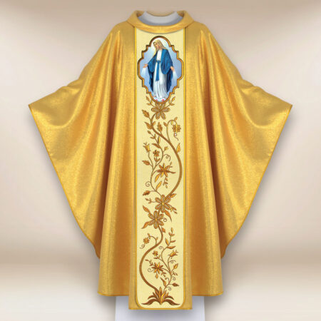 Chasuble avec l'image Mère de Dieu Immaculée