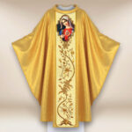 Chasuble avec l'image Cœur de Marie