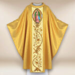 Chasuble avec l'image Notre-Dame de Guadalupe