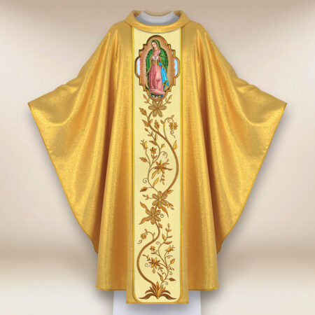 Chasuble avec l'image Notre-Dame de Guadalupe