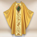 Chasuble avec l'image de Saint Barbara
