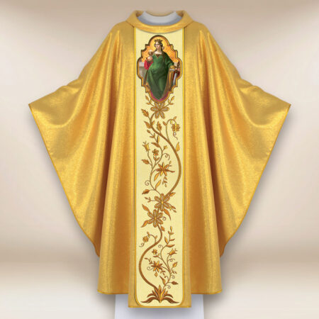 Chasuble avec l'image de Saint Barbara