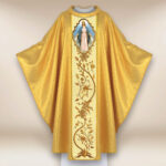 Chasuble avec l'image Notre-Dame Immaculée