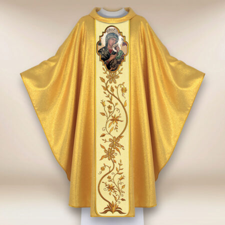 Chasuble avec l'image de Mère de Dieu de la Perpétuelle Secours